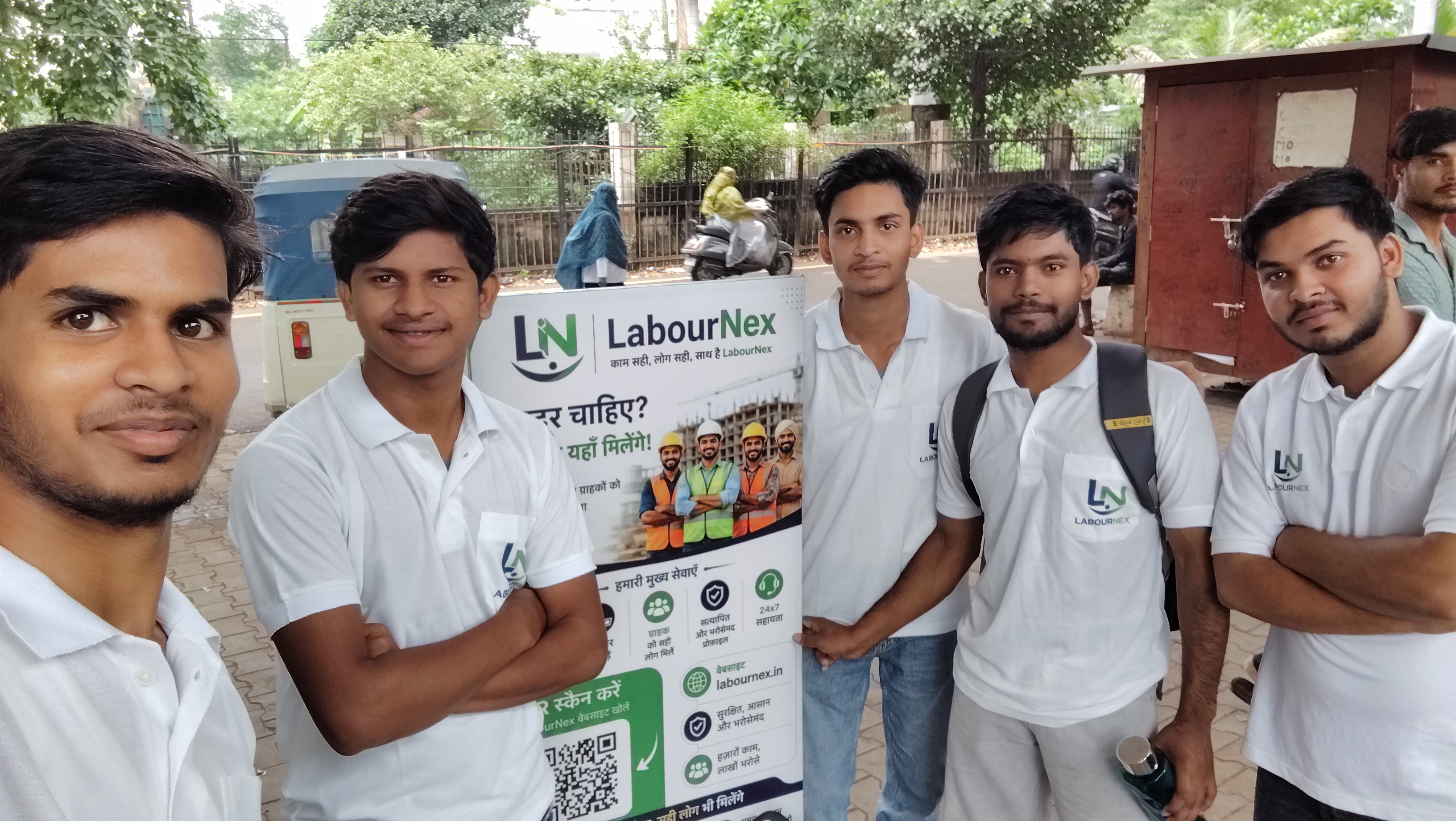LabourNex construction workers on site