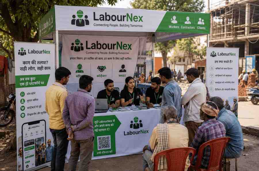 LabourNex construction workers on site